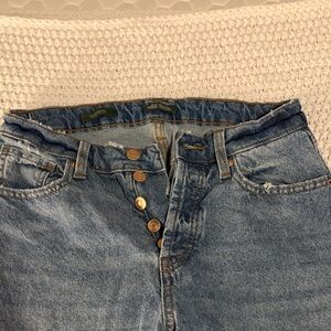 wild fable High-Rise Button-Fly Jeans - Medium Blue